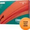 Maxfli 2023 Straightfli Matte Orange Personalized Golf Balls -Golfworks Shop 23MAXU23MXSTRGTFLGBL