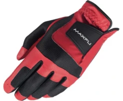 Maxfli Universal Fit Color Golf Gloves -Golfworks Shop Fit Glove Red 1