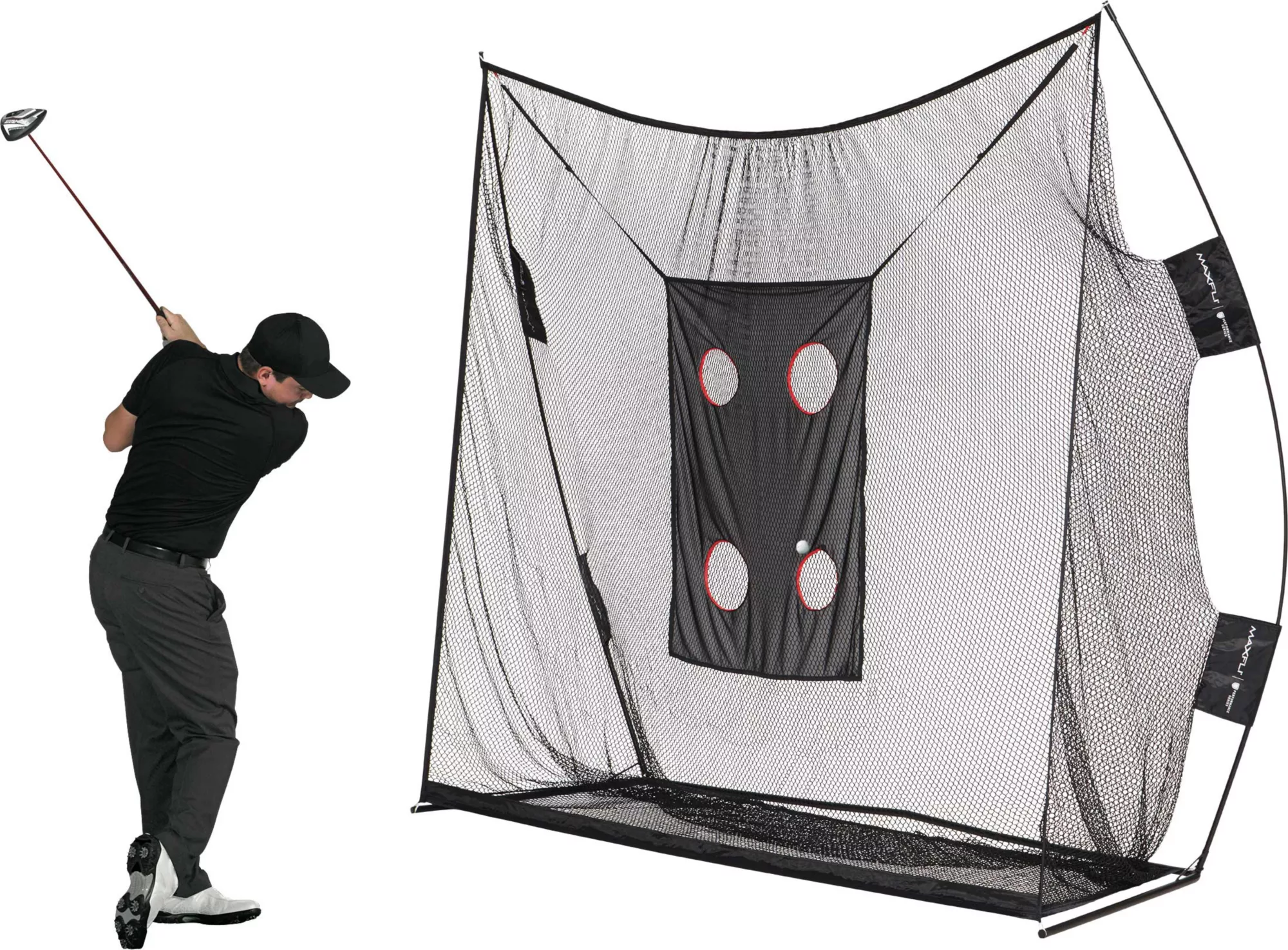 Maxfli 9' x 8' Performance Golf Hitting Net Maxfli 9' X 8' Performance Golf Hitting Net -Golfworks Shop MX199X8NET NOCOLOR MODR