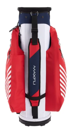Maxfli 2021 Honors+ 14-Way Cart Bag -Golfworks Shop MX21HRFLAGCBCH NOCOLOR BCK