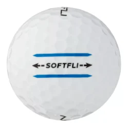 Maxfli 2023 Softfli Personalized Golf Balls -Golfworks Shop MX23SOFTFLIWP Black SDE