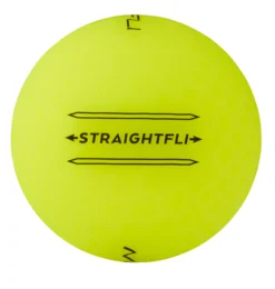 Maxfli 2023 Straightfli Matte Yellow Personalized Golf Balls -Golfworks Shop MX23STRAFLIYLWP Black SDE