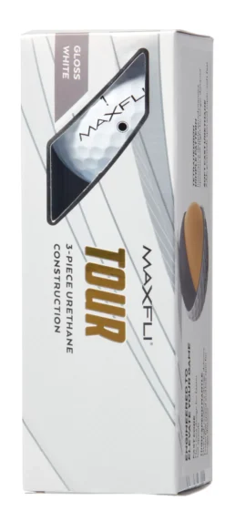Maxfli 2023 Tour Personalized Golf Balls -Golfworks Shop MX23TOURWP Black SLV