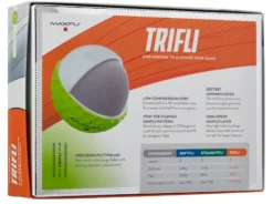 Maxfli 2023 Trifli Matte Green Personalized Golf Balls 6 Maxfli 2023 Trifli Matte Green Personalized Golf Balls -Golfworks Shop MX23TRIFLIGRNP Black BCK