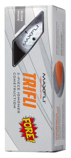 Maxfli 2023 TriFli Fore Vibes Golf Balls 6 Maxfli 2023 TriFli Fore Vibes Golf Balls -Golfworks Shop MX23TRIFLIVFOR NOCOLOR AL alt1