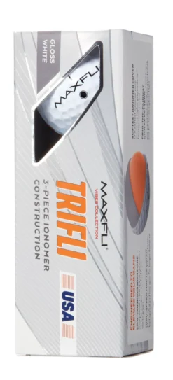 Maxfli 2023 TriFli USA Vibes Golf Balls -Golfworks Shop MX23TRIFLIVUSA NOCOLOR AL alt1