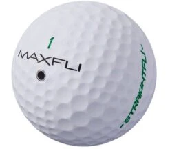 Maxfli Straightfli Matte White (Per Dozen)
