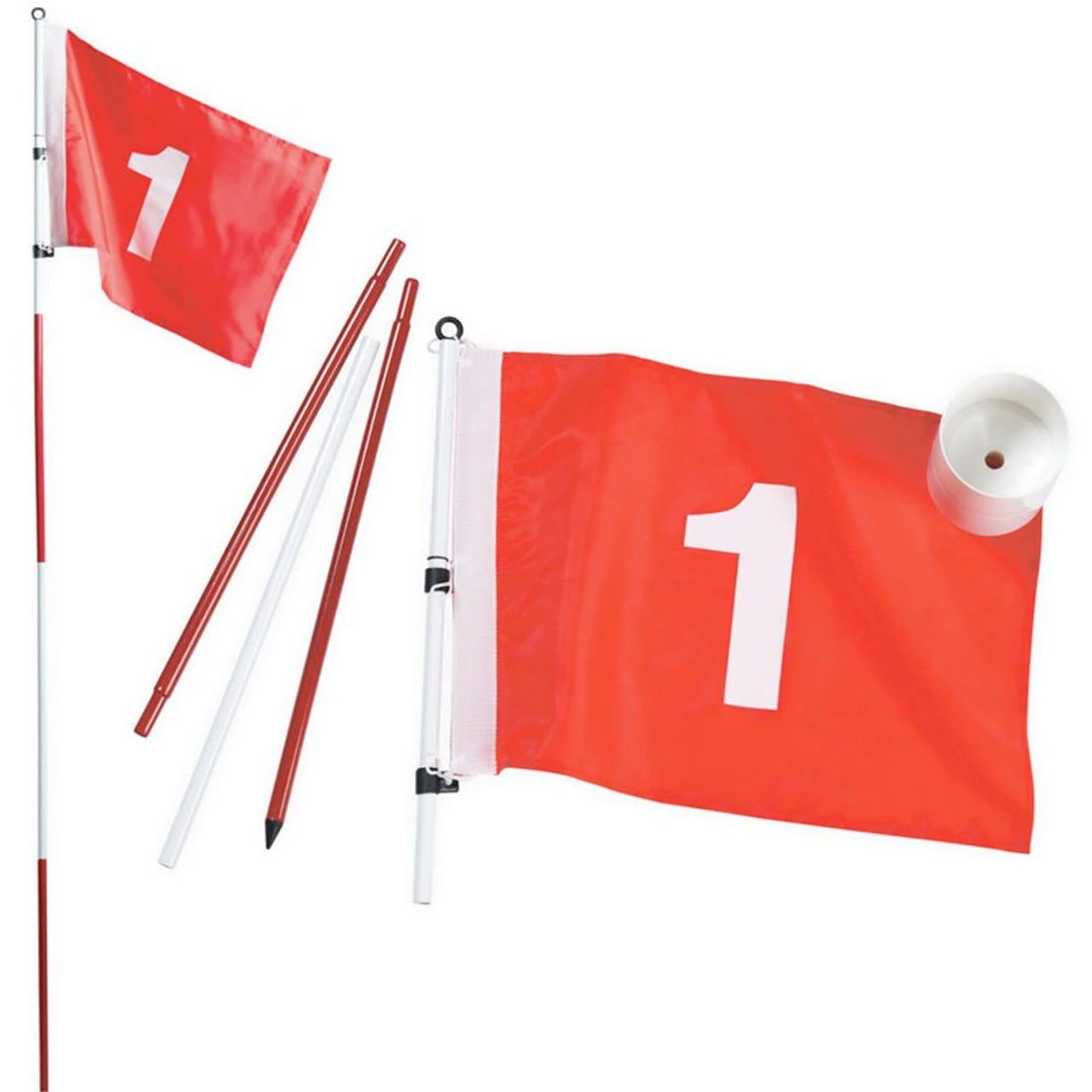 Maxfli Flag Pole with Cup-MX108 Maxfli Flag Pole With Cup-MX108 -Golfworks Shop