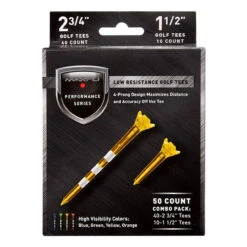 Maxfli 2 3/4" Translucent Tees 50 Pk