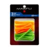 Maxfli Pronged 3.25'' High Visibility Golf Tees 40 Pack-MX379 -Golfworks Shop mx379 88333.1674185908