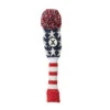 Maxfli Vintage Knit Hybrid Headcover Red/White/Blue -Golfworks Shop mx497 31877.1674185920