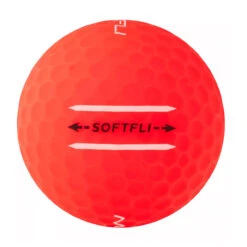 Maxfli 2023 SoftFli Matte Golf Balls -Golfworks Shop mxb0036redball 01699.1677182279